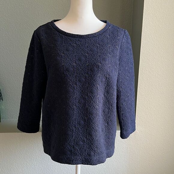 Ann Taylor Loft Quilted Sweater - Picture 1 of 5